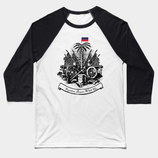 Freedom Began With Us Haitian Flag Day Independence 2023 Baseball T-Shirt